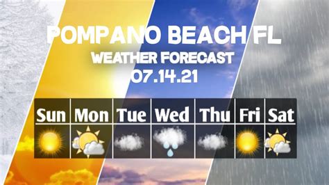 pompano beach radar weather channel|pompano beach weather forecast hourly.